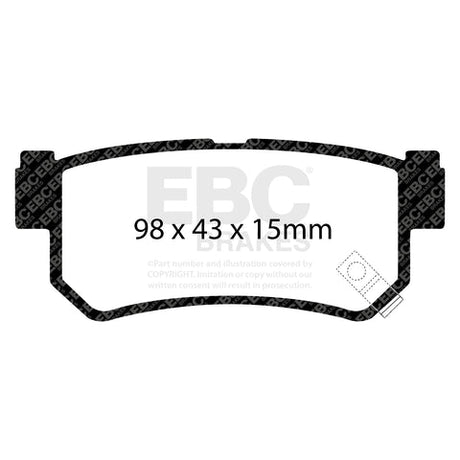 EBC Brakes Pad and Disc Kit (PDKR814) Image 1