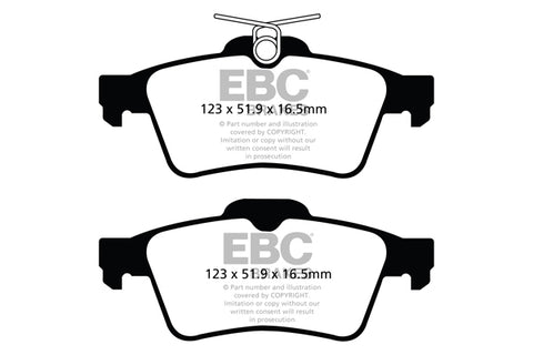 EBC Brakes Pad and Disc Kit (PDKR725) Image 3
