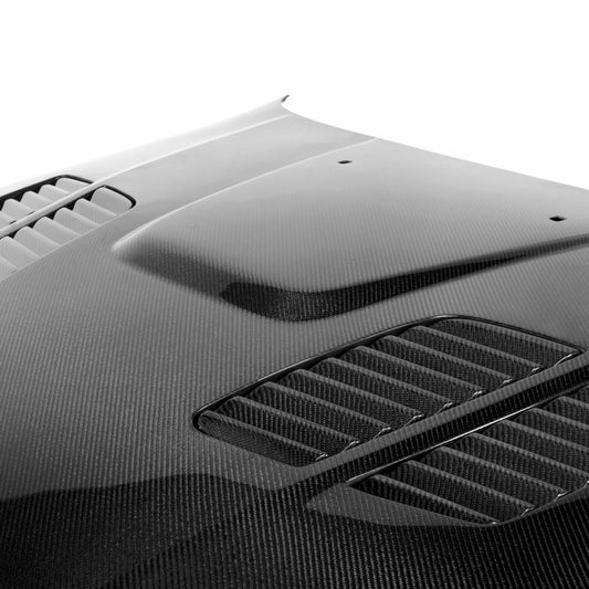 GTR-STYLE CARBON FIBER BONNET FOR 1997-2003 BMW E39 5 SERIES / M5