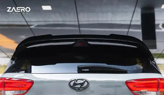 ZAERO EVO-1 Gloss Black Rear Spoiler for Hyundai i30 N Pre-Facelift