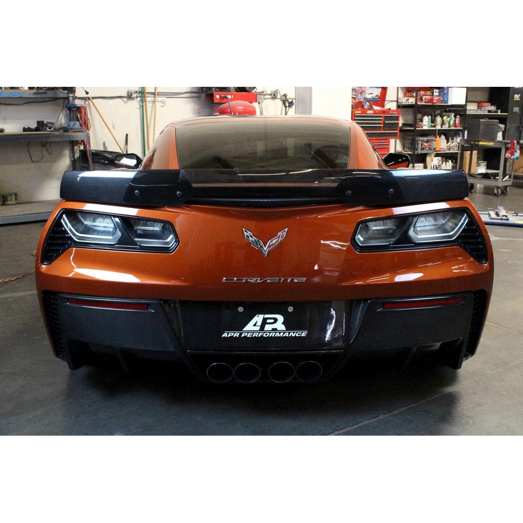 APR Carbon Fibre Track Pack Rear Spoiler for Chevrolet Corvette C7 Z06 2015-2019 - image 10
