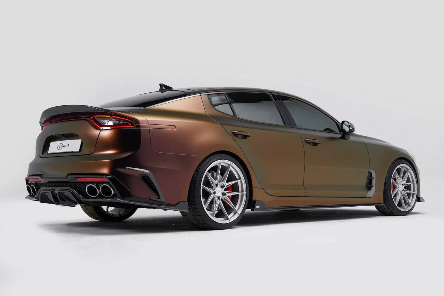 Kia Stinger Carbon Fibre Meister Rear Diffuser V3 by Adro (2018+) - | Rear Diffusers | FD Racing