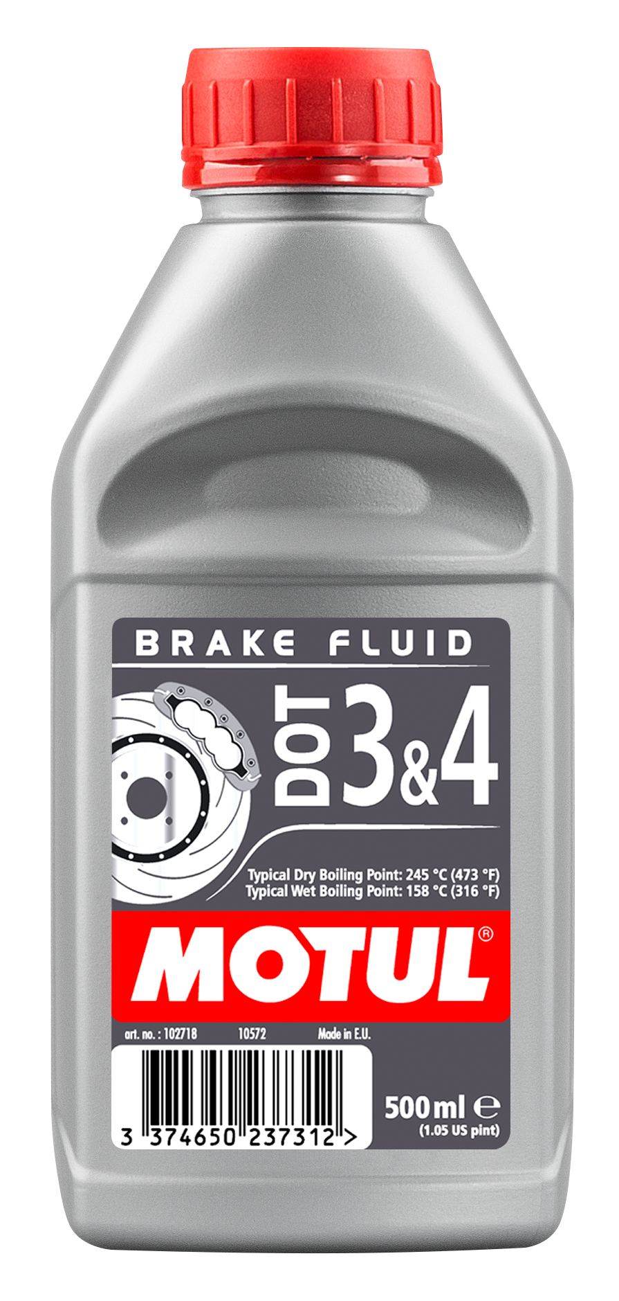 Motul DOT 3 & 4 Brake Fluid – 500ml