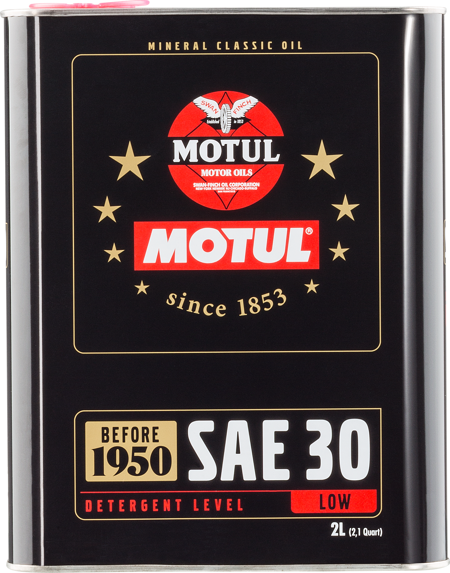 Motul Classic SAE 30 Engine Oil – 2 Litre Metal Tin