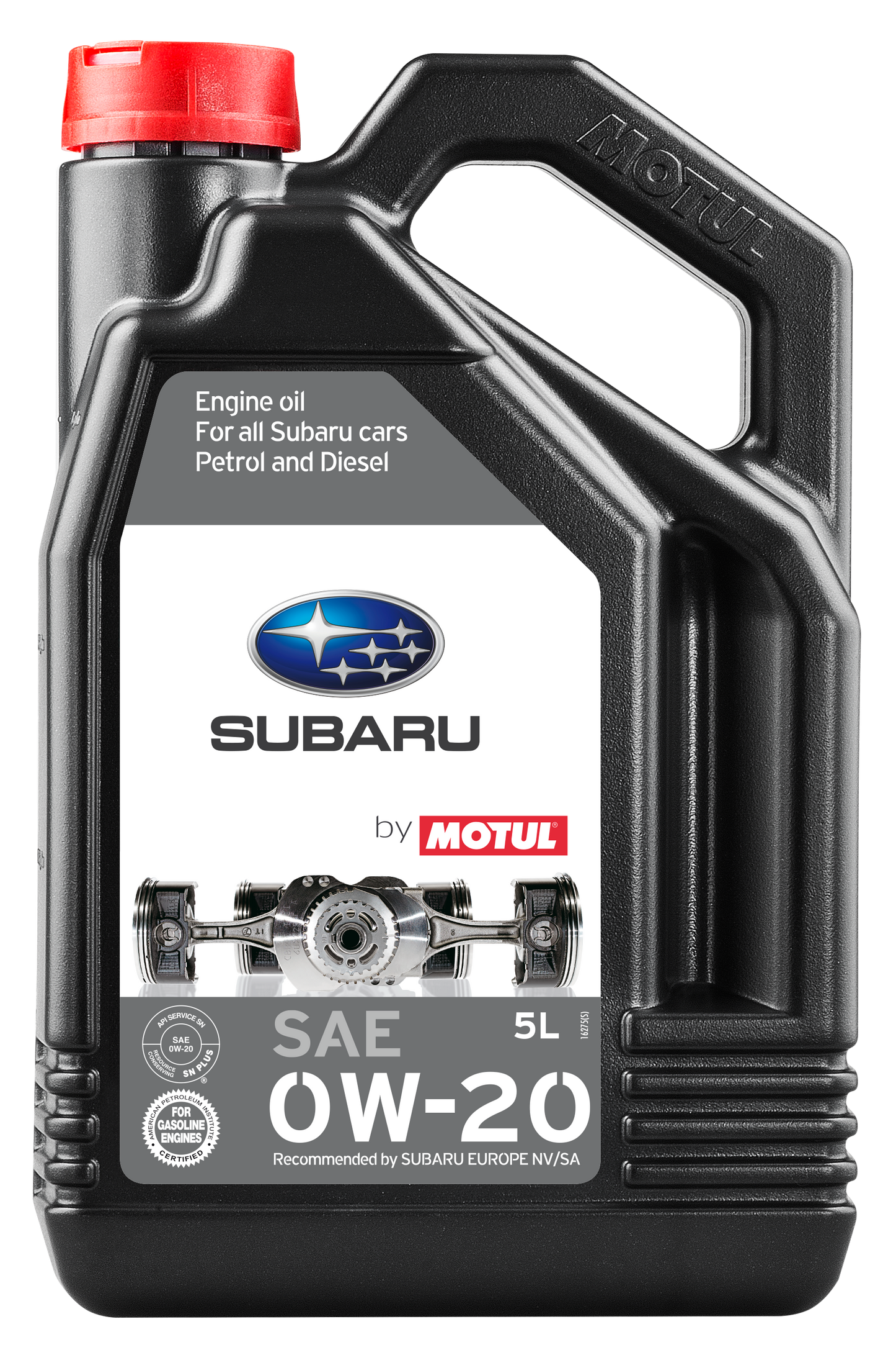 Motul 0W-20 Synthetic Engine Oil – 5 Litre