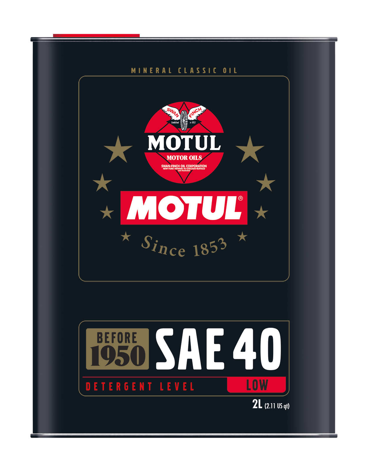 Motul Classic SAE 40 Mineral Engine Oil – 2 Litre