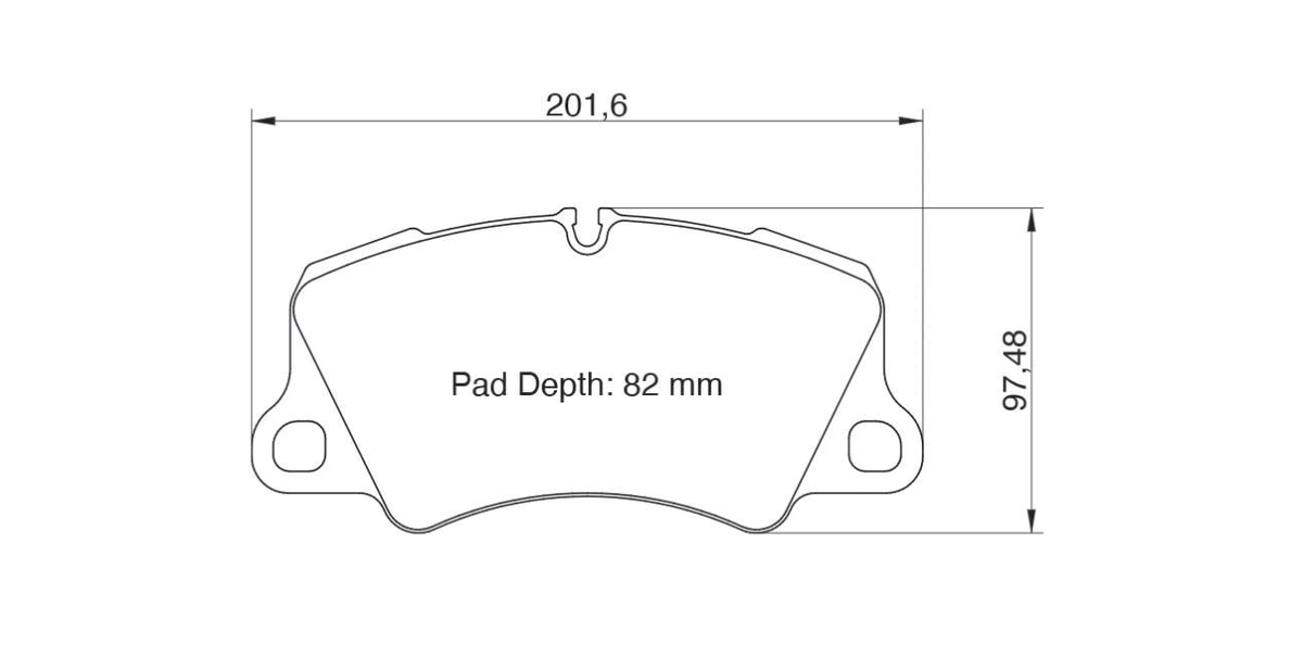 Pagid Racing Brake Pads 4580 - Front - Ferrari 458 Speciale, 488, 488 Pista, F8 Tributo (Ceramic)