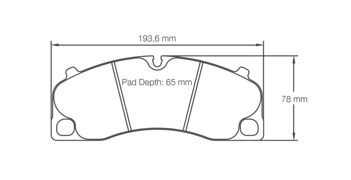 Pagid Racing Brake Pads 4908 - Front - Porsche 718 Boxster / Cayman, 991 Carrera Ceramic