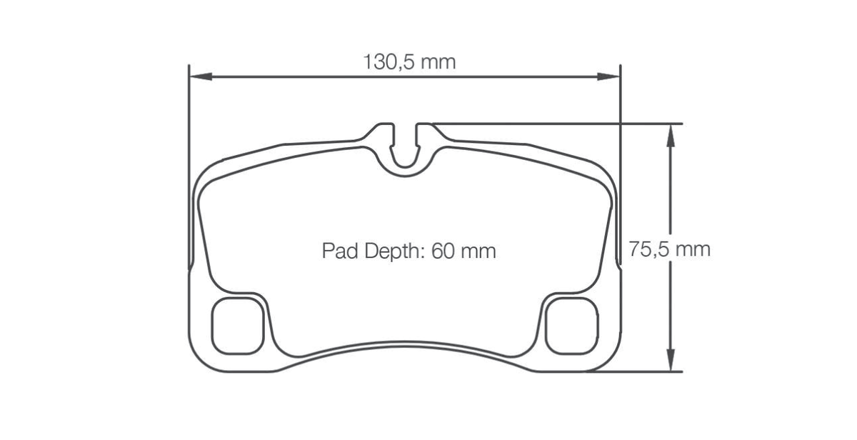 Pagid Racing Brake Pads 8008 - Porsche 997 GT3 Cup Rear (Race Car)