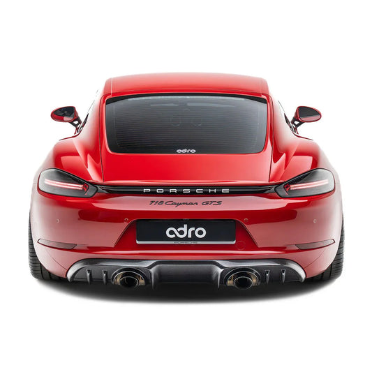 Porsche 718 Pre - Preg Carbon Fibre Rear Diffuser by ADRO - | Rear Diffusers | FD Racing