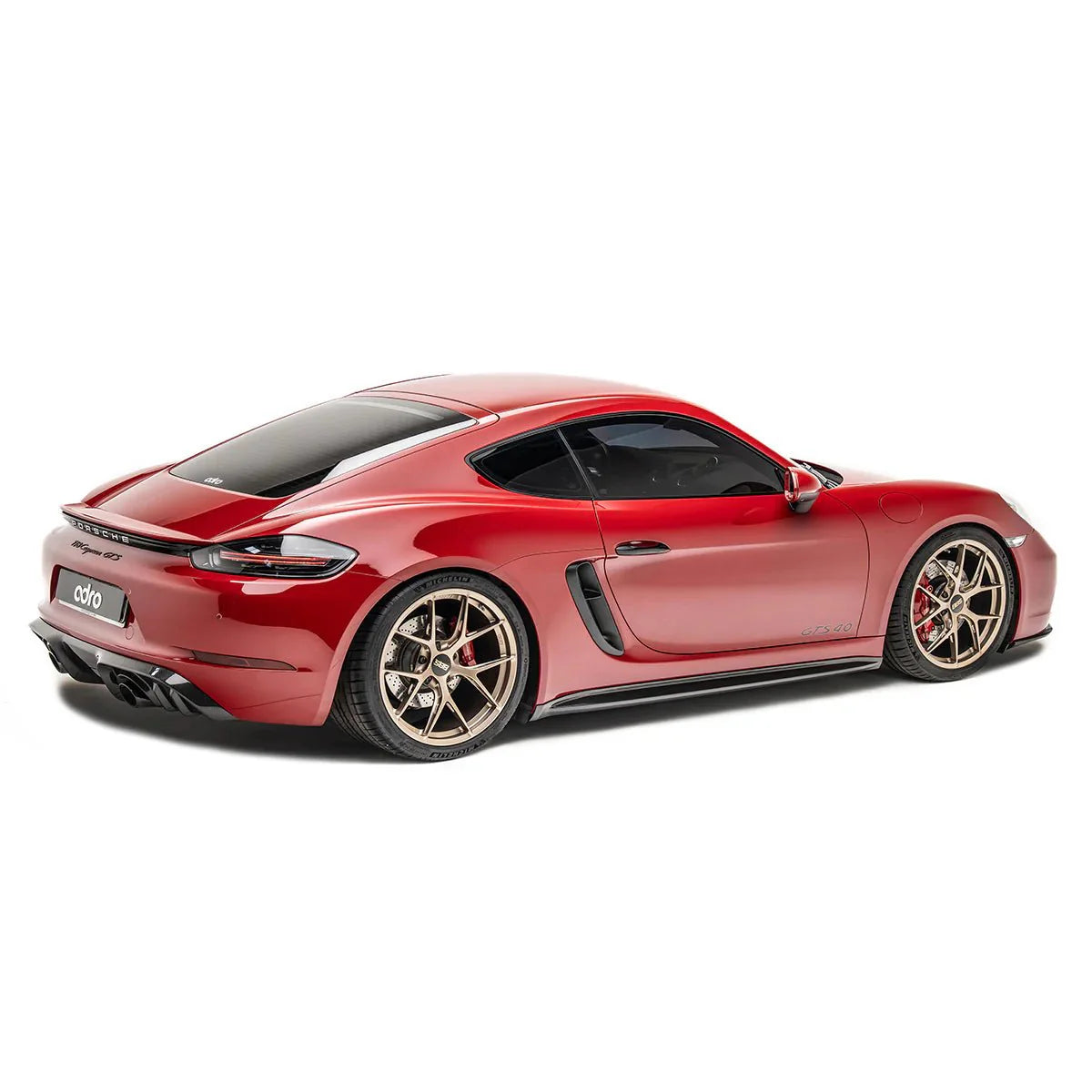 Adro Prepreg Carbon Rear Diffuser for Porsche 718