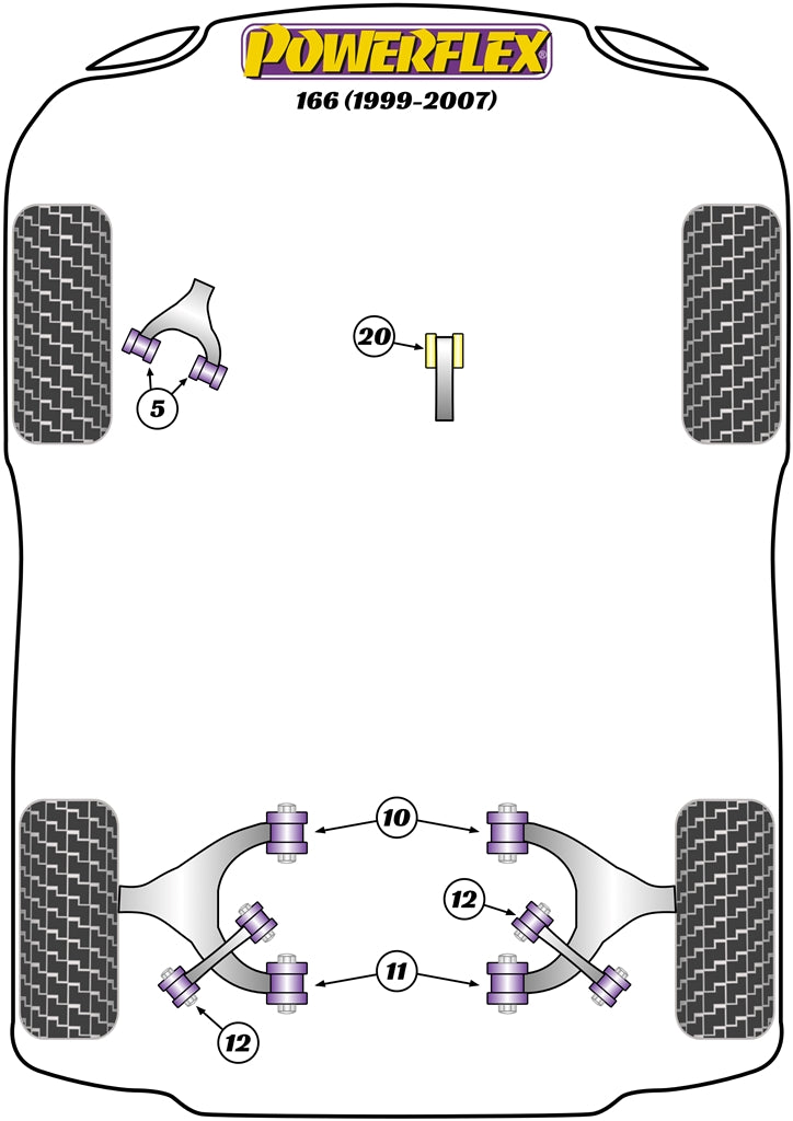 Powerflex diagram for the 166: this part is position 12