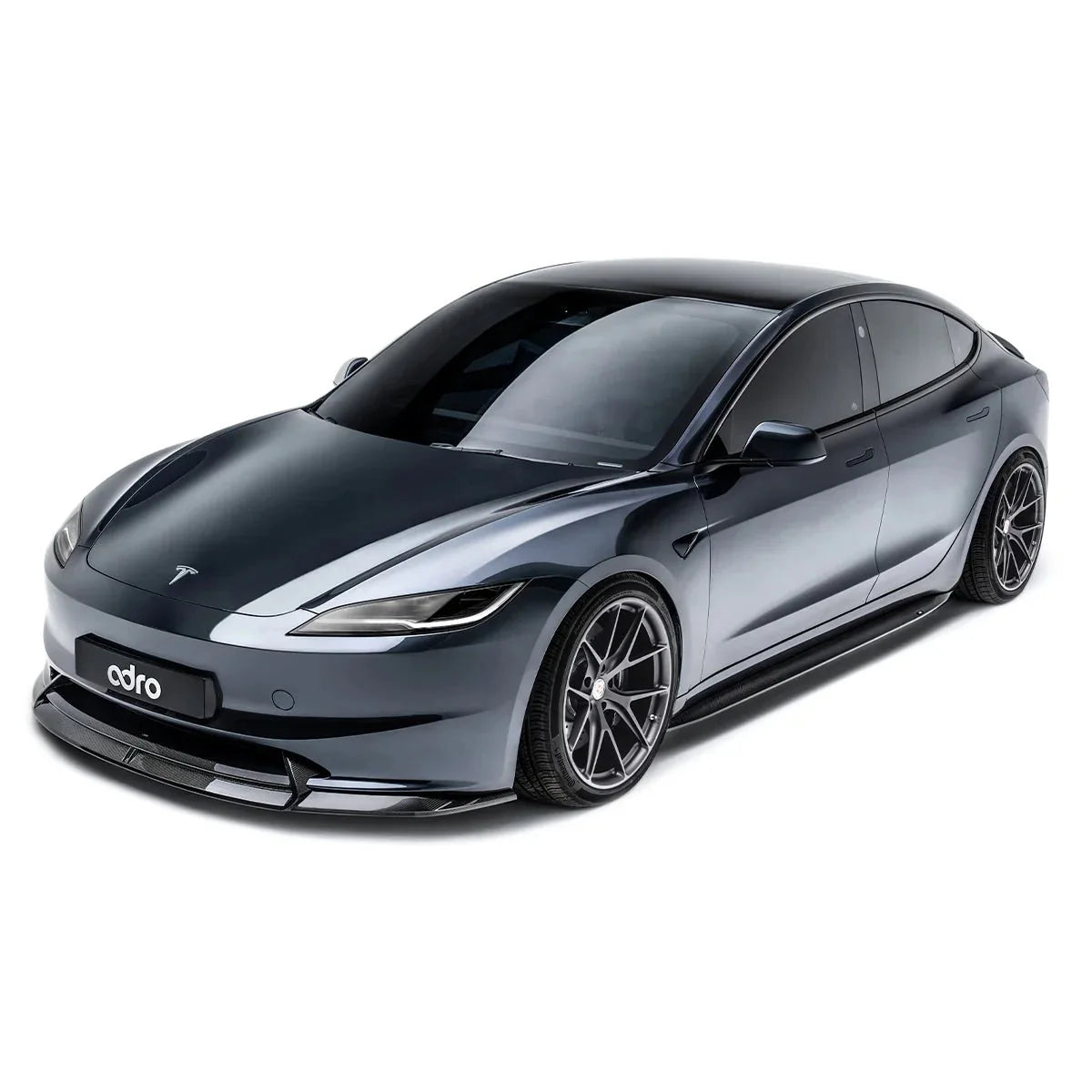 Adro Carbon Fiber Front Lip for Tesla Model 3 Highland | Tesla Model 3