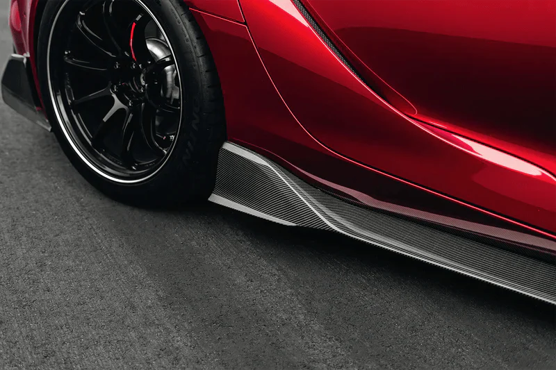 Toyota GR Supra A90 Mk5 Carbon Fibre Side Skirts by Adro (2019+) - | Side Skirts & Winglets | FD Racing