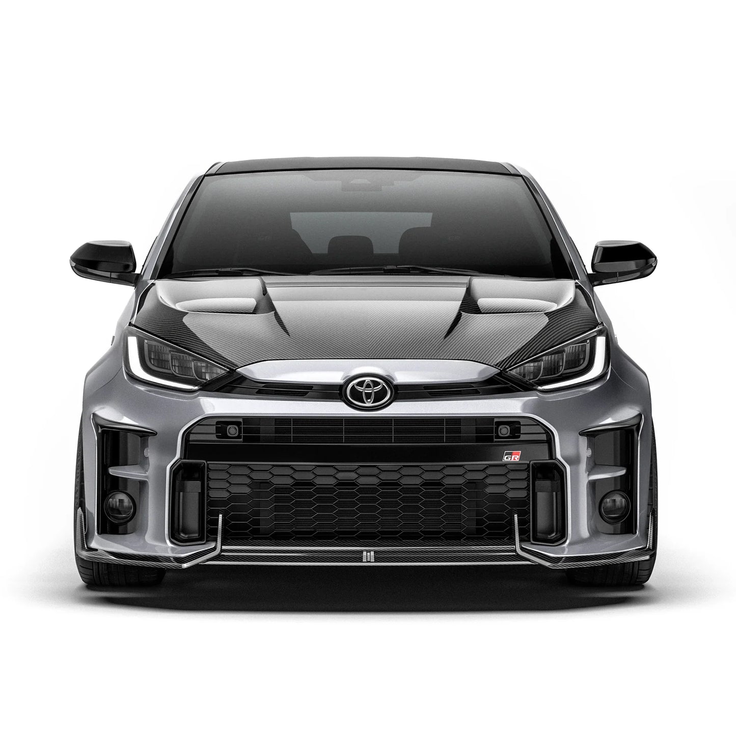 Toyota GR Yaris (Gen 1 & 2) Pre-Preg Carbon Fibre Front Bonnet by Adro | Front Hood | FD Racing