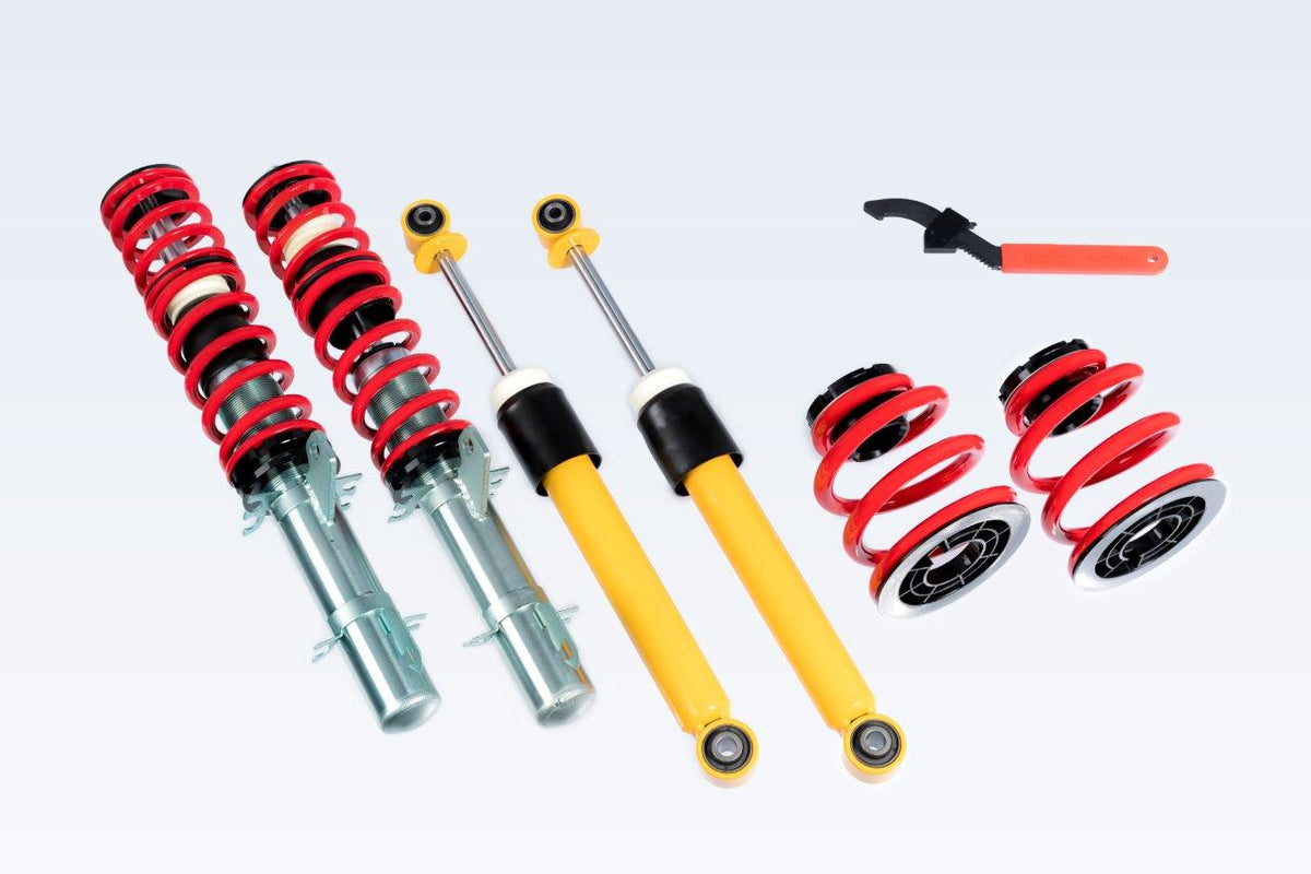V-Maxx X-Street Coilover Kit for Audi A3, S3, TT, Seat Leon, Skoda Octavia & more (60 AV 06)