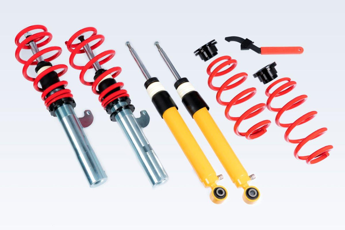 V-Maxx X-Sport Adjustable Coilover Kit for Audi A3, Seat Altea, Toledo & more (70 AV 16/55)
