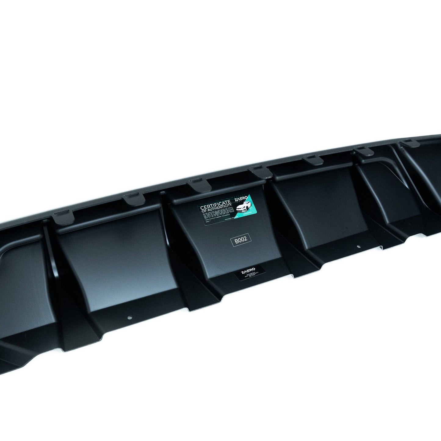 ZAERO EVO-1 Gloss Black Rear Diffuser for VW Golf GTI Mk7.5