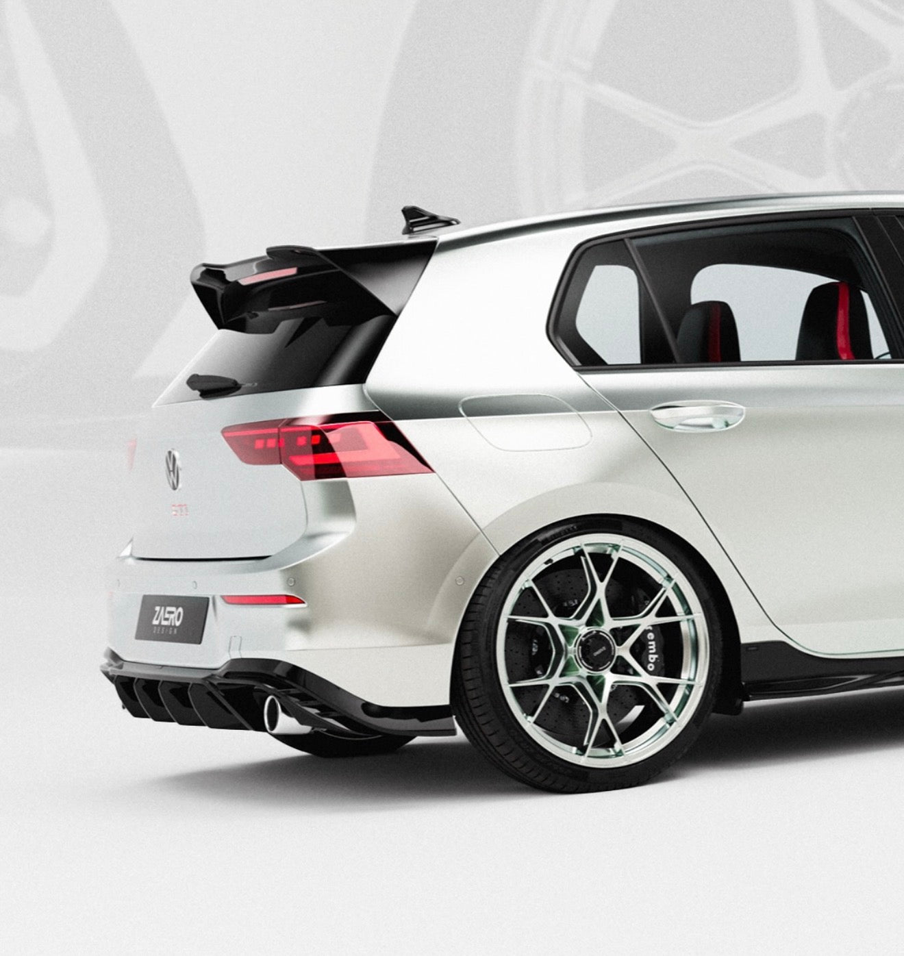 ZAERO EVO-1 Body Kit Gloss Black – VW Golf GTI Mk8.5 2024+
