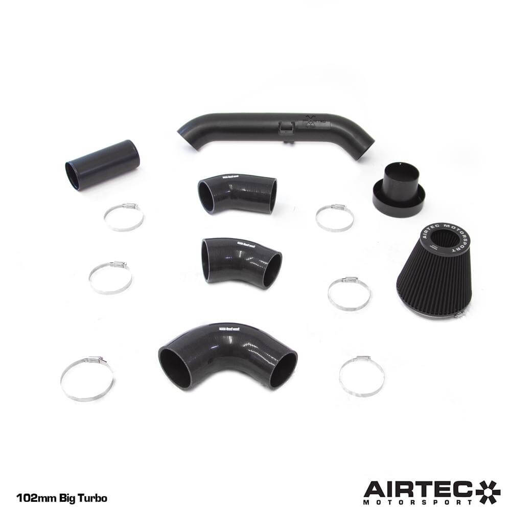 AIRTEC Motorsport Enlarged 90mm Induction Pipe Kit for Focus Mk2 RS (Stock RS Turbo & Big Turbo Options) - FD Racing