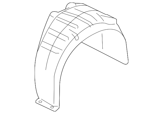 OEM Nissan GTR Wheel Arch Liner | PN - 76748-6AV0A | 2017-2022