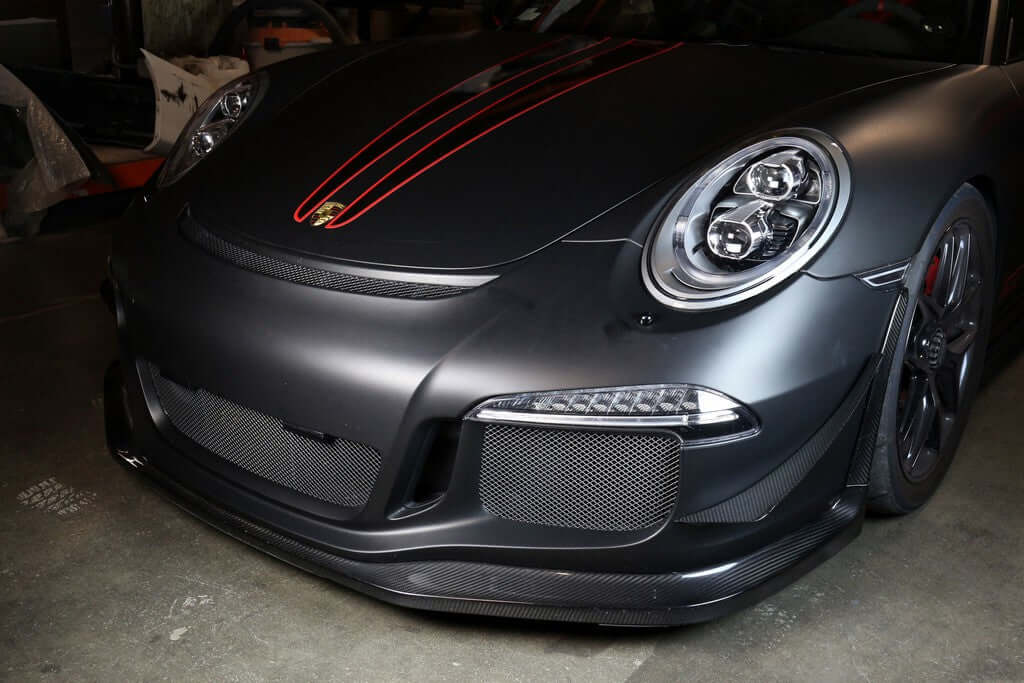 APR Carbon Fiber Front Bumper Canards - Porsche 991 GT3 2013 - 2016