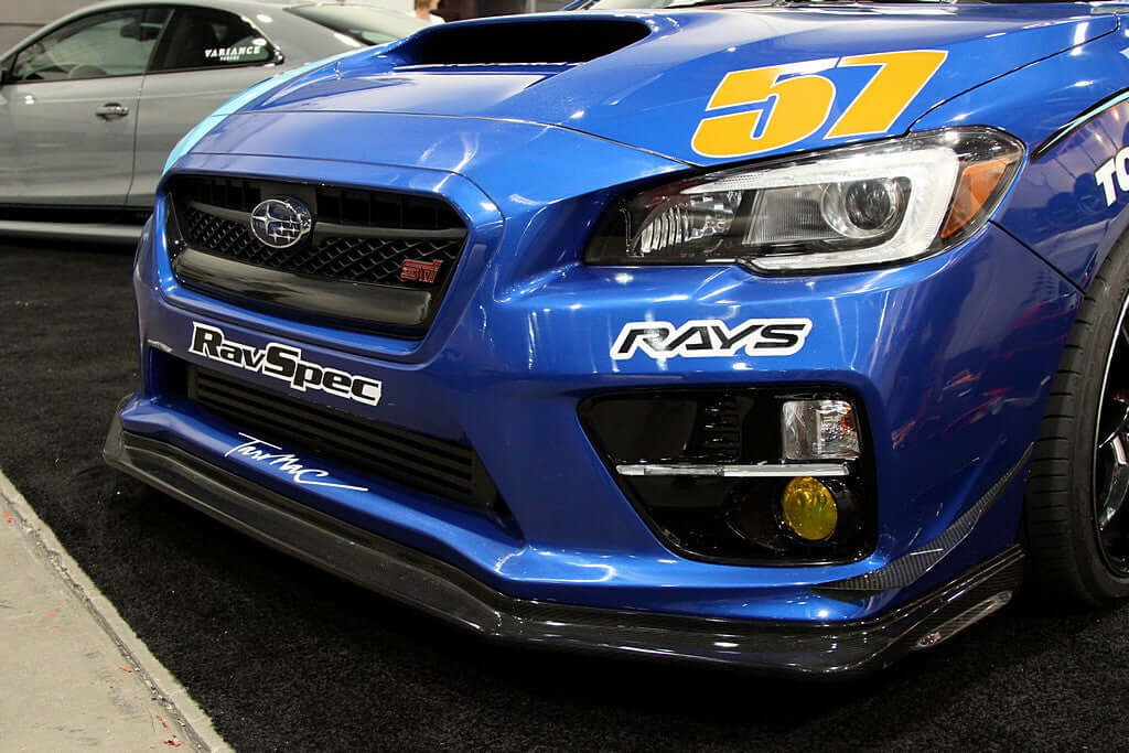 APR Carbon Fiber Front Bumper Canards - Subaru WRX/STI 2015 - 2017