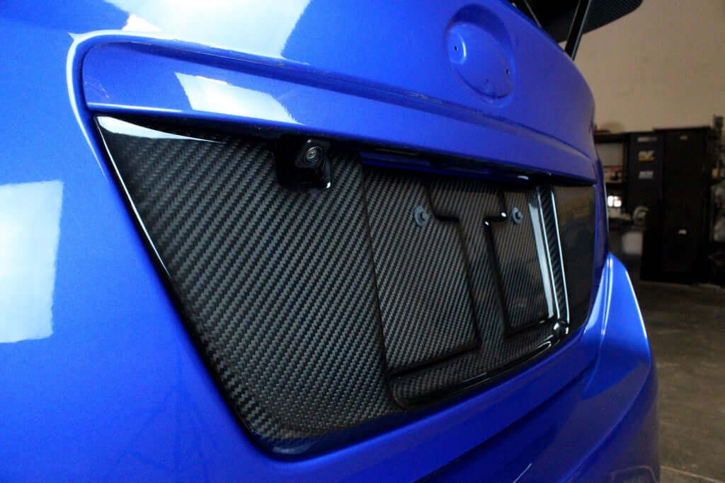 APR Carbon Fiber License Plate Frame - Subaru WRX/STI 2015 - 2021 FD Racing