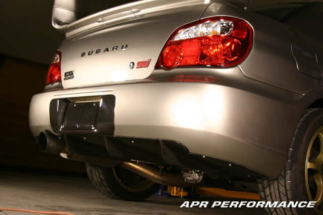 APR Carbon Fiber License Plate Frame/WRX,STI - Subaru WRX/STI 2004 - 2007 FD Racing