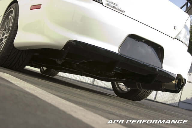 APR Carbon Fiber Rear Diffuser - Mitsubishi Evo 8 & 9 2003 - 2007 FD Racing