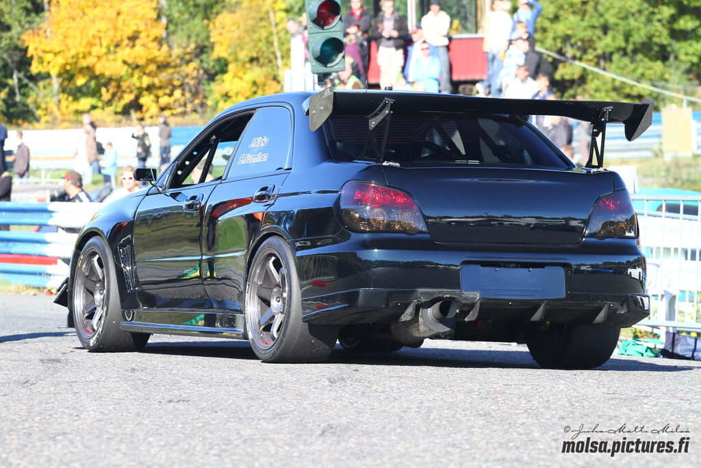 APR Carbon Fiber Rear Diffuser - Subaru WRX STi 2004 - 2007