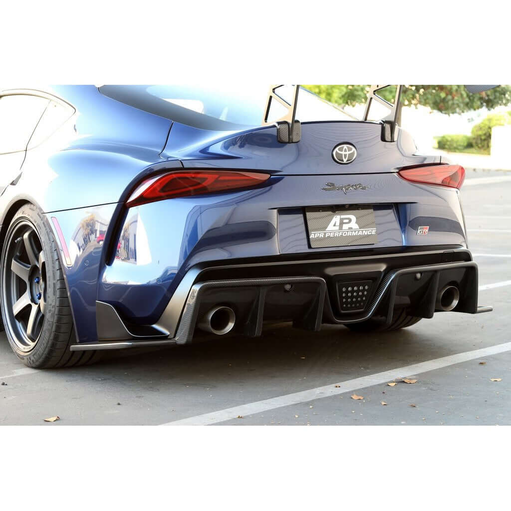 APR Carbon Fiber Rear Diffuser - Toyota Supra A90 2020 - UP