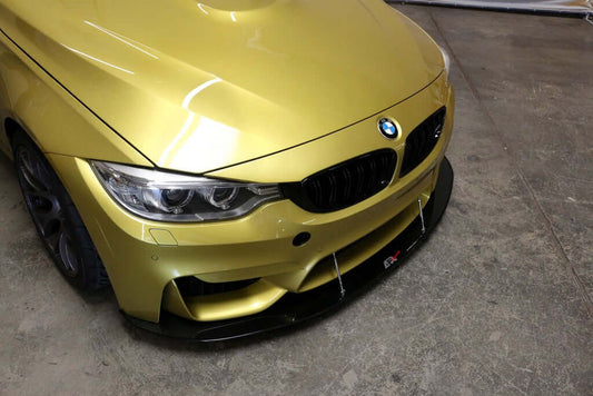 APR Carbon Fiber Wind Splitter With Rods - BMW F80/82 M3/4 W/Factory Bumper 2014 - 2018