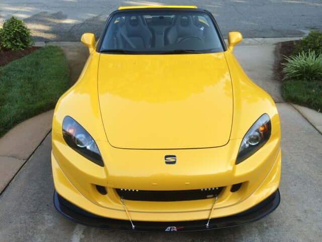 APR Carbon Fiber Wind Splitter With Rods - Honda S2000 CR 2004 - 2009