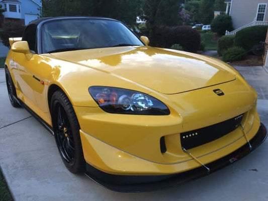 APR Carbon Fiber Wind Splitter With Rods - Honda S2000 CR 2004 - 2009