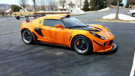APR Carbon Fiber Wind Splitter With Rods - Lotus Exige 2005 - 2011