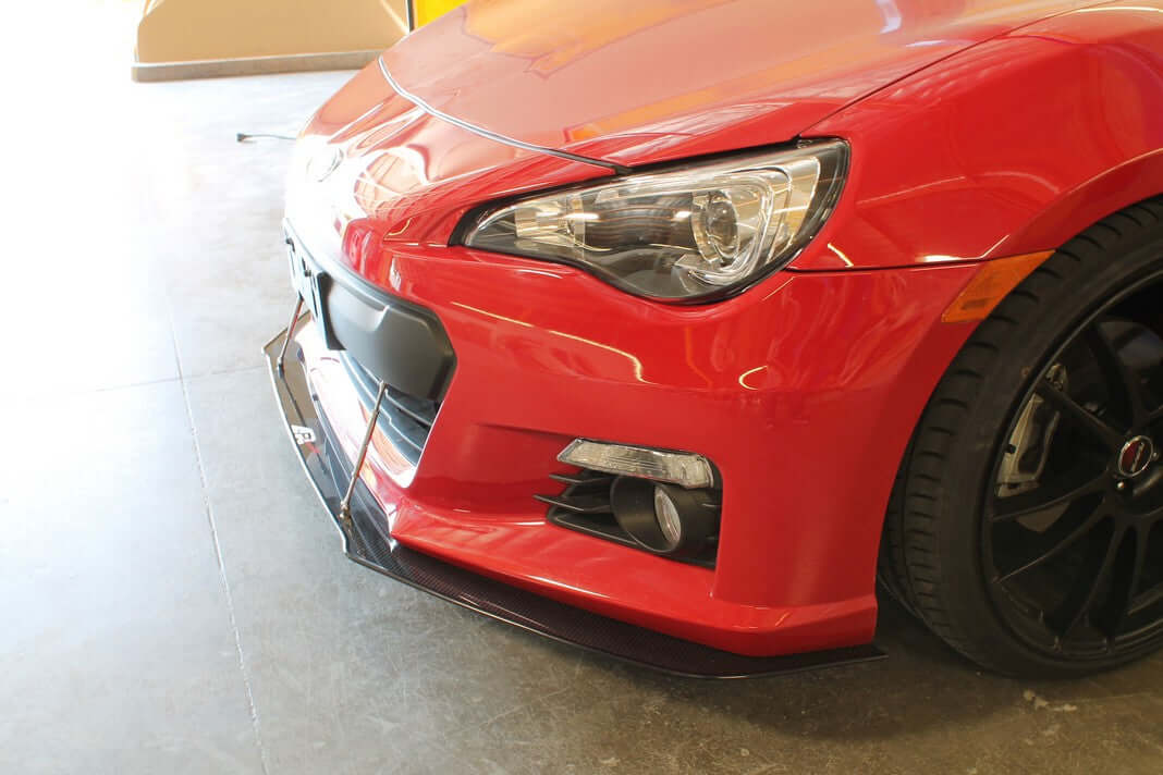 APR Carbon Fiber Wind Splitter With Rods - Subaru BRZ 2013 - 2016
