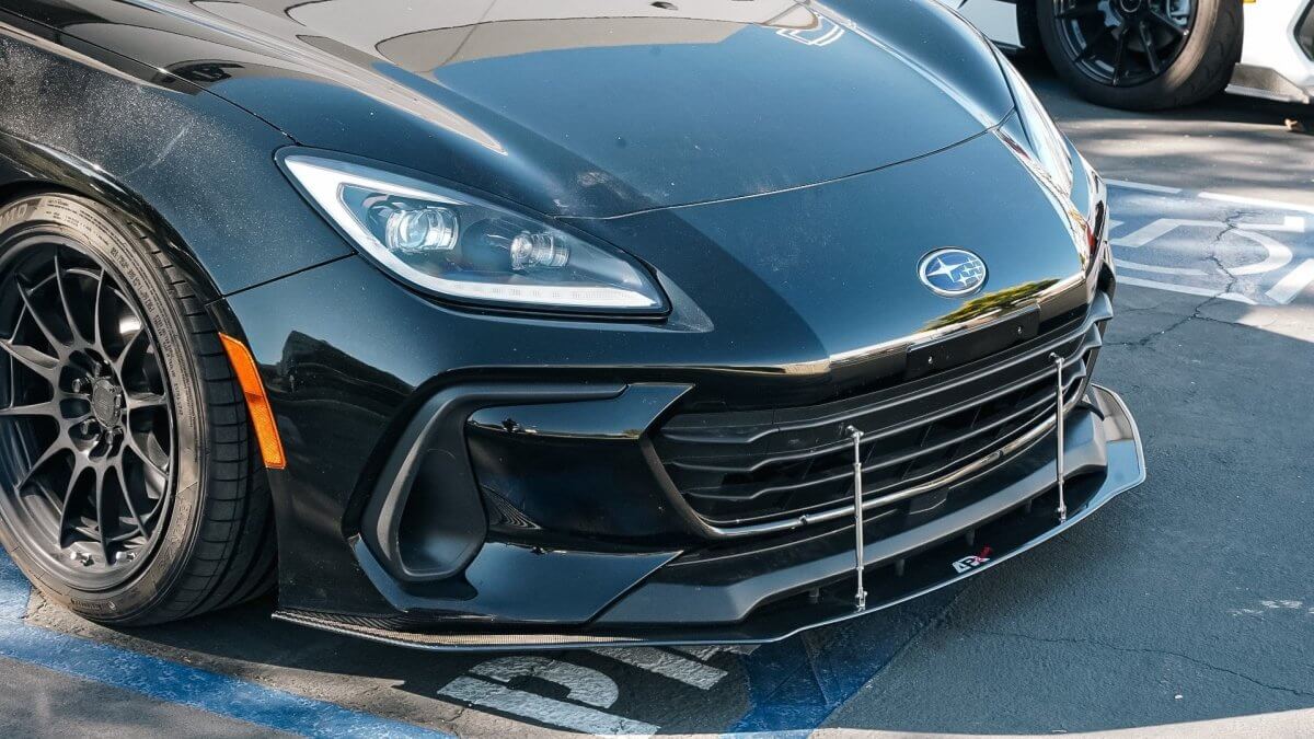 APR Carbon Fiber Wind Splitter With Rods - Subaru BRZ 2022 - UP