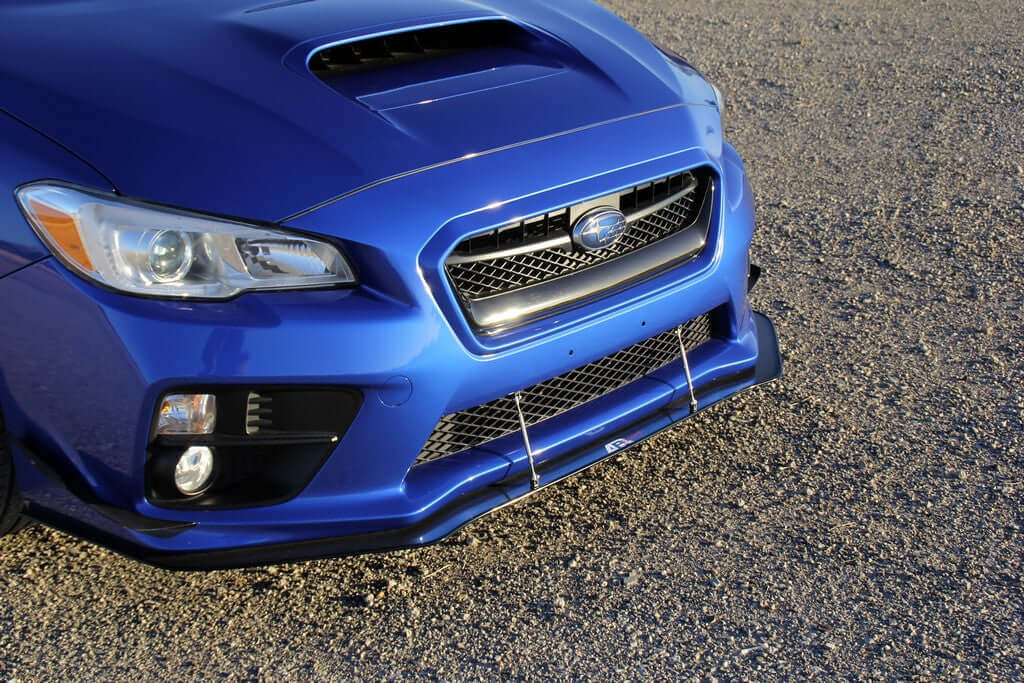 APR Carbon Fiber Wind Splitter With Rods - Subaru STI 2015 - 2017