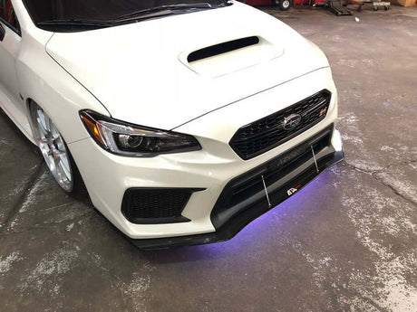 APR Carbon Fiber Wind Splitter With Rods - Subaru WRX/STI  2018 - 2021