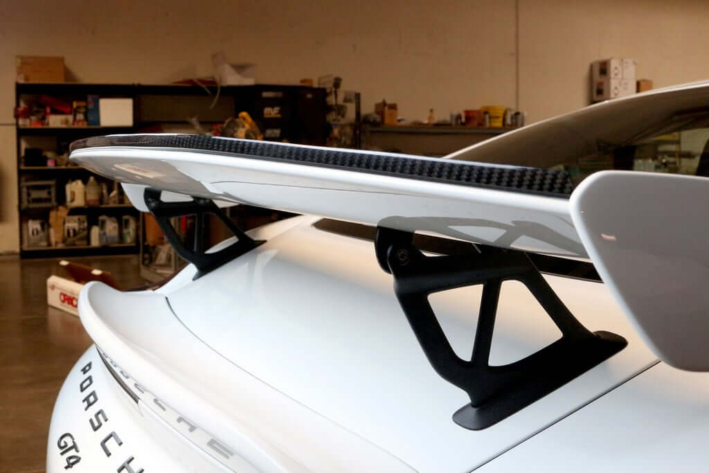 APR Gurney Flap ( For OEM Airfoil Only) - Porsche Cayman GT4 2014 - 2016
