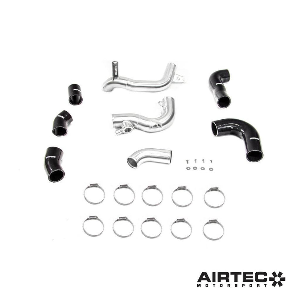 AIRTEC Motorsport Big Boost Pipe Kit showcased on MK8 Golf R EA888 Gen 4
