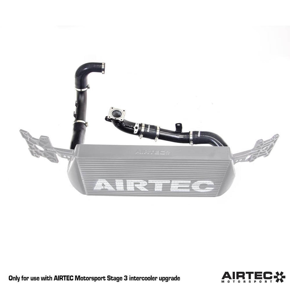 AIRTEC Motorsport Big Boost Pipe Kit fitted on a Yaris GR with Stage 3 Intercooler