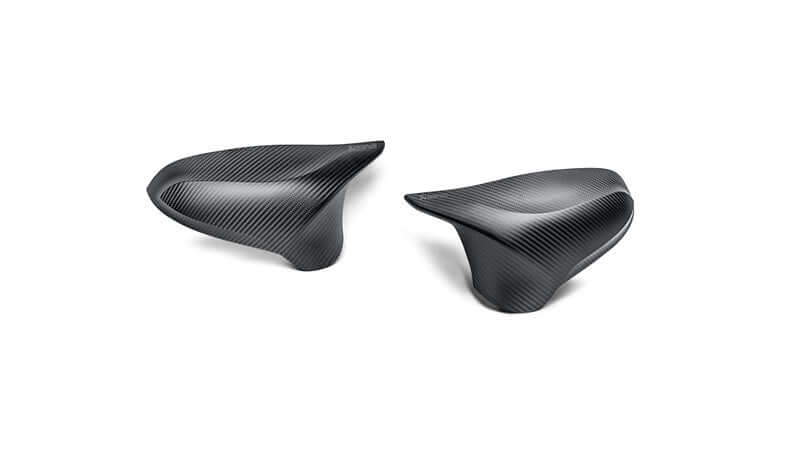Akrapovic Carbon Fiber Mirror Cap Set - Matte - BMW M4 (F82, F83) - 2018 - 2020