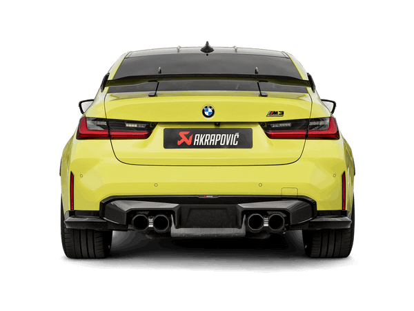 Akrapovic Carbon Fibre Adjustable Rear Wing for the BMW G80 M3 and M4