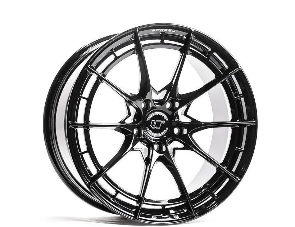 VR Forged D03-R Wheel Package Audi A8 20x9.0 Squared Gloss Black