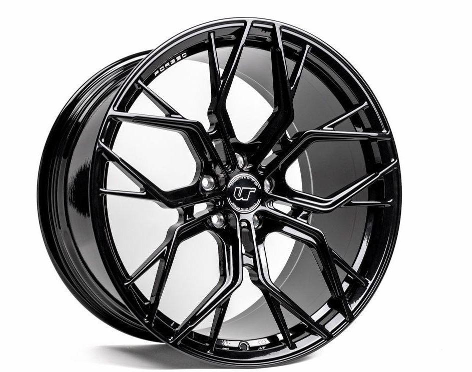VR Forged D05 Wheel Package Mercedes AMG GT 20x9.5 21x11.5 Gloss Black