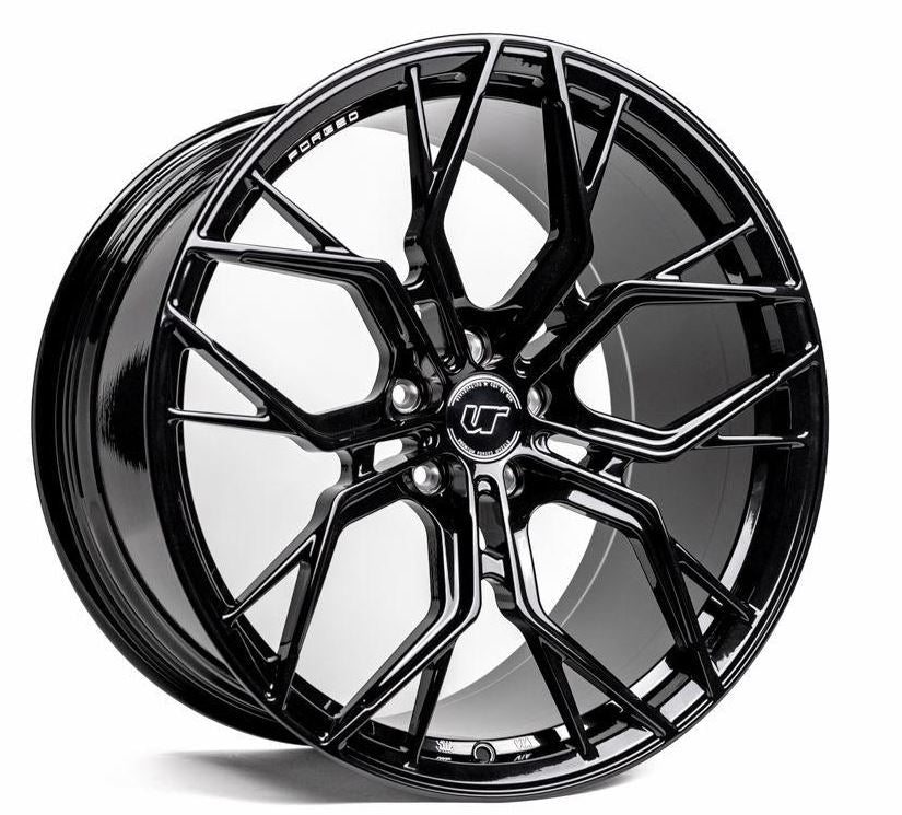 VR Forged D05 Wheel Package Audi A7 | S7 | RS7 21x10.5 Squared Gloss Black
