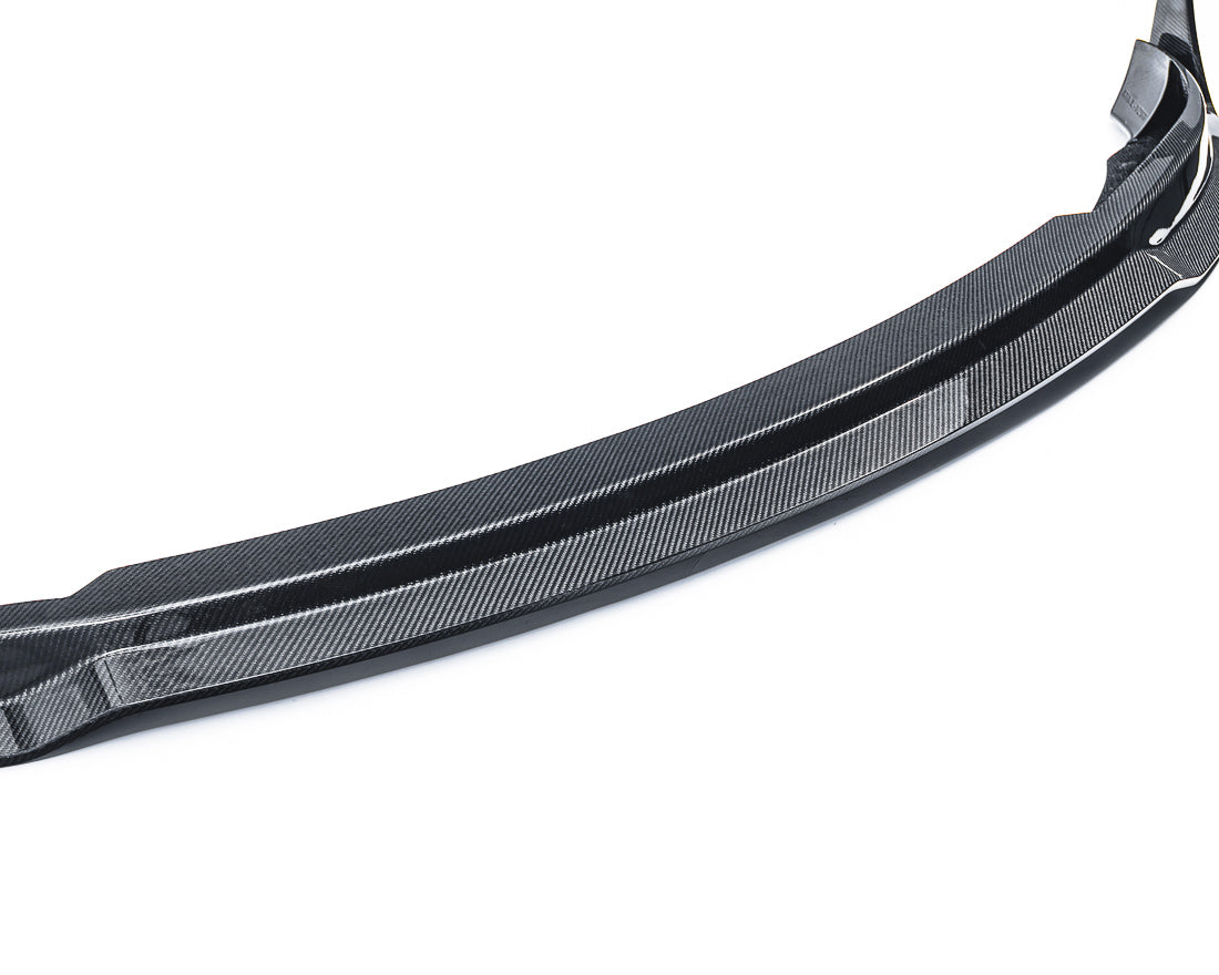 VR Aero Gloss Carbon Fiber Front Lip Spoiler Tesla Model 3 2018+