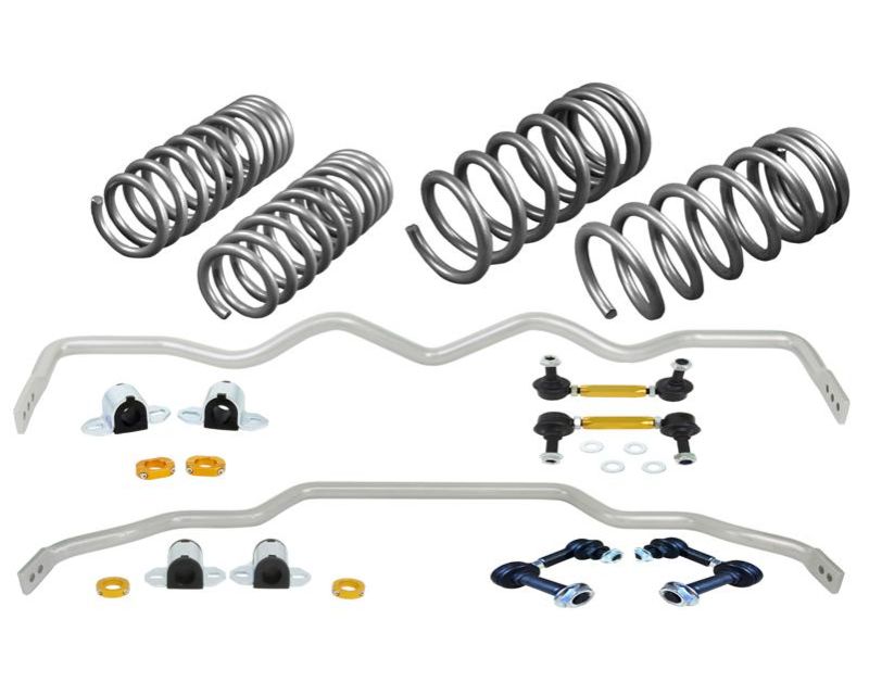 Whiteline Front And Rear Grip Series Sway Bar And Lowered Spring Kit Fits Nissan 370Z 2009-2020